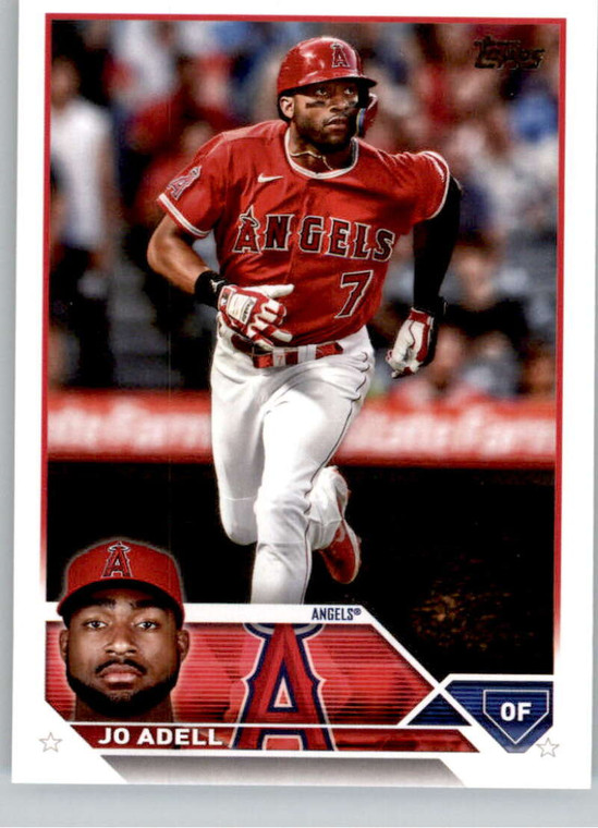 2023 Topps #566 Jo Adell NM-MT  Los Angeles Angels 