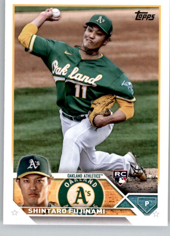 2023 Topps #561 Shintaro Fujinami NM-MT  RC Rookie Oakland Athletics 