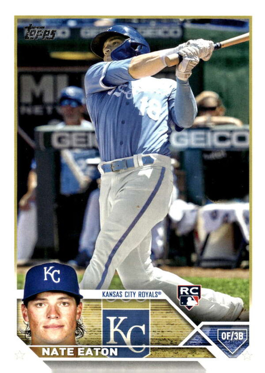 2023 Topps #557 Nate Eaton NM-MT  RC Rookie Kansas City Royals 