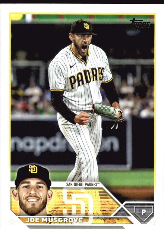 2023 Topps #496 Joe Musgrove NM-MT  San Diego Padres 
