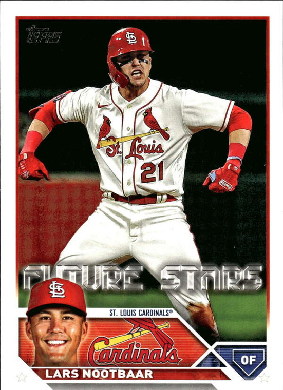 2023 Topps #455 Lars Nootbaar NM-MT  St. Louis Cardinals 