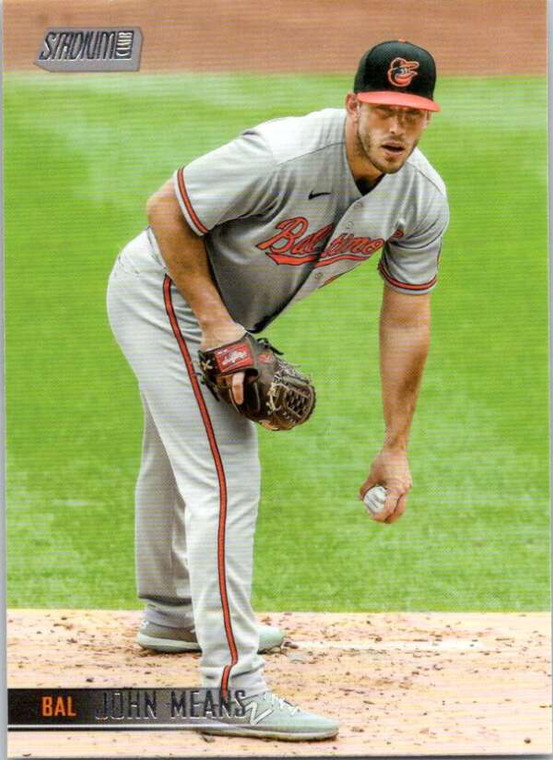 2021 Stadium Club #35 John Means NM-MT Baltimore Orioles 