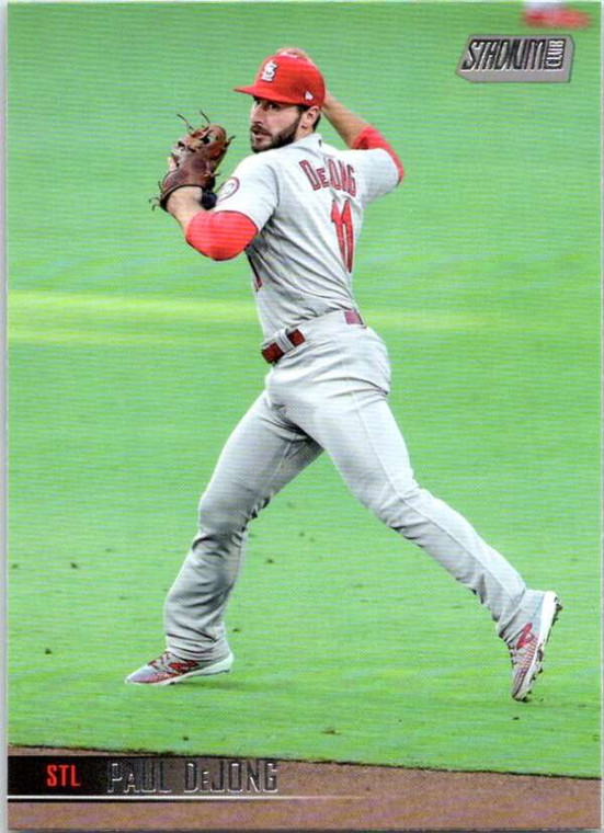 2021 Stadium Club #40 Paul DeJong NM-MT St. Louis Cardinals 