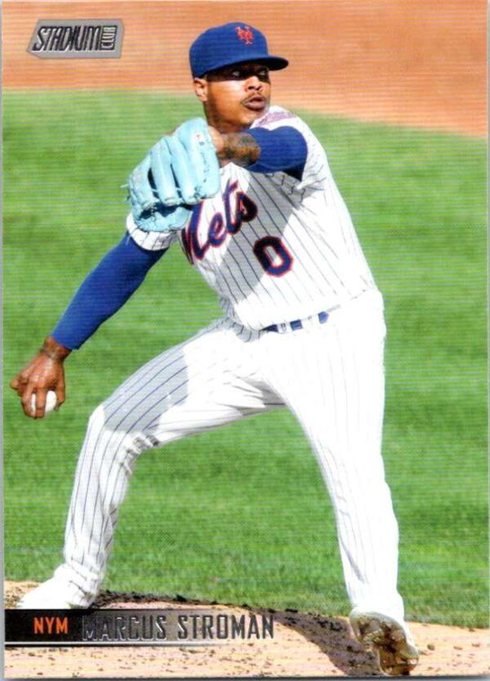 2021 Stadium Club #48 Marcus Stroman NM-MT New York Mets 