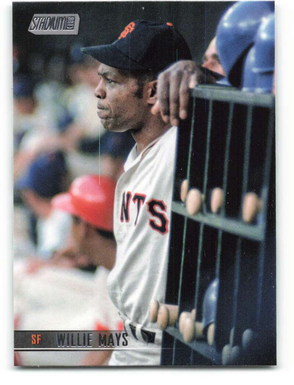 2021 Stadium Club #51 Willie Mays NM-MT San Francisco Giants 