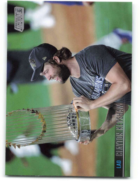 2021 Stadium Club #71 Clayton Kershaw NM-MT Los Angeles Dodgers 