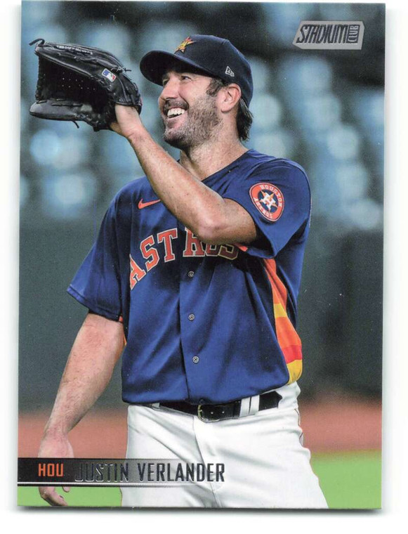 2021 Stadium Club #85 Justin Verlander NM-MT Houston Astros 