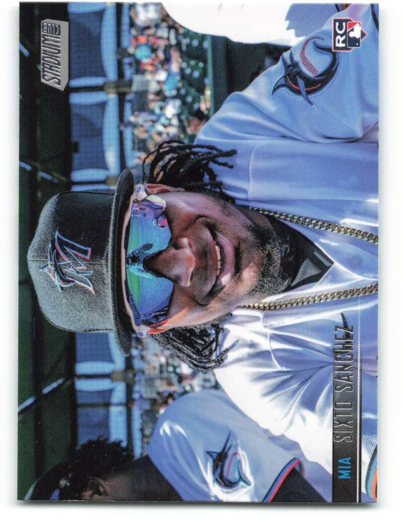 2021 Stadium Club #110 Sixto Sanchez NM-MT RC Rookie Miami Marlins 
