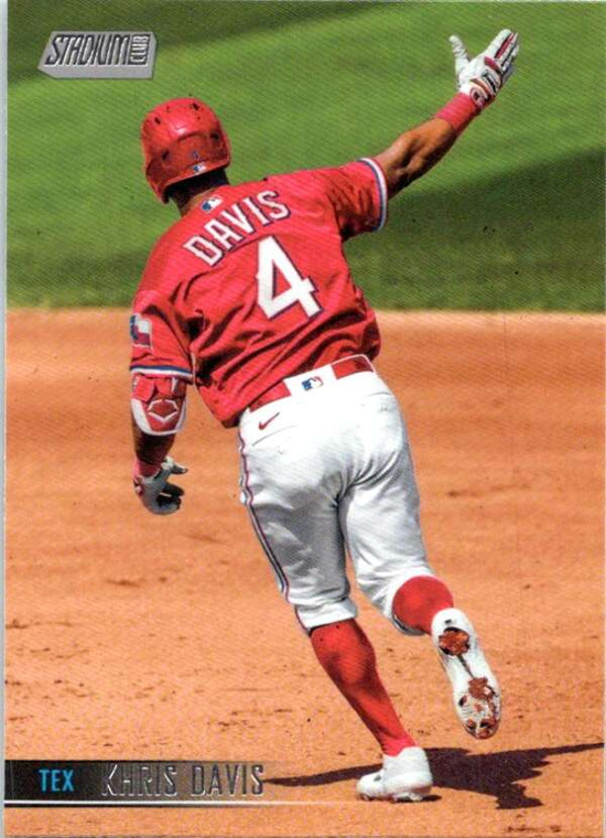 2021 Stadium Club #111 Khris Davis NM-MT Texas Rangers 