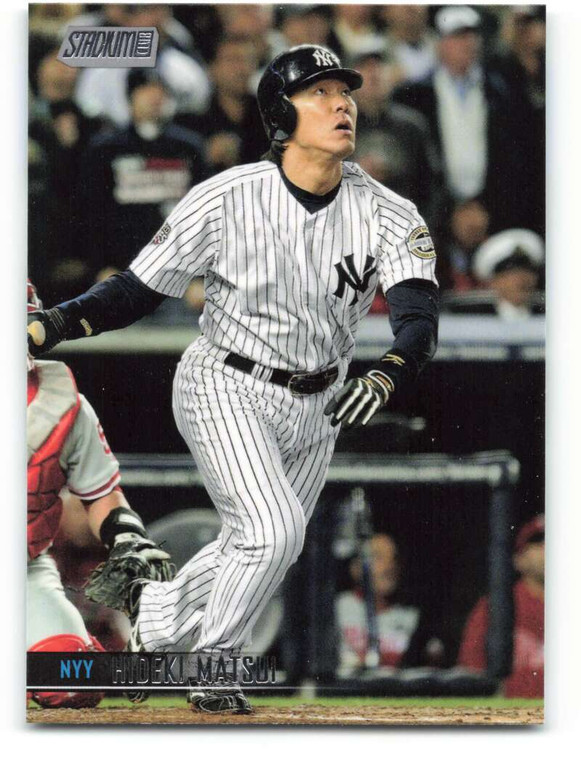 2021 Stadium Club #132 Hideki Matsui NM-MT New York Yankees 