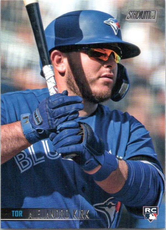 SOLD 165884 2021 Stadium Club #159 Alejandro Kirk NM-MT RC Rookie Toronto Blue Jays 