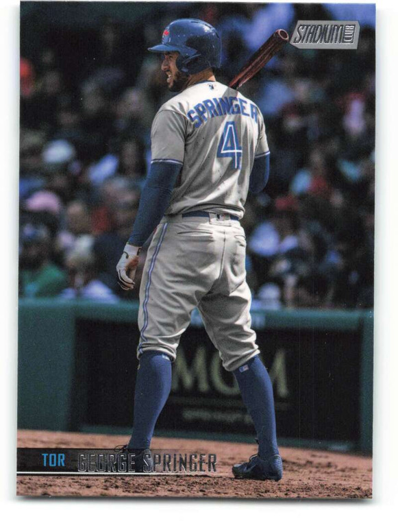 2021 Stadium Club #160 George Springer NM-MT Toronto Blue Jays 