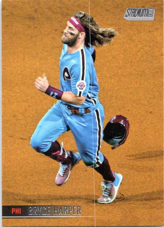 2021 Stadium Club #174 Bryce Harper NM-MT Philadelphia Phillies 