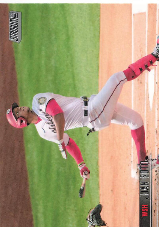 2021 Stadium Club #220 Juan Soto NM-MT Washington Nationals 