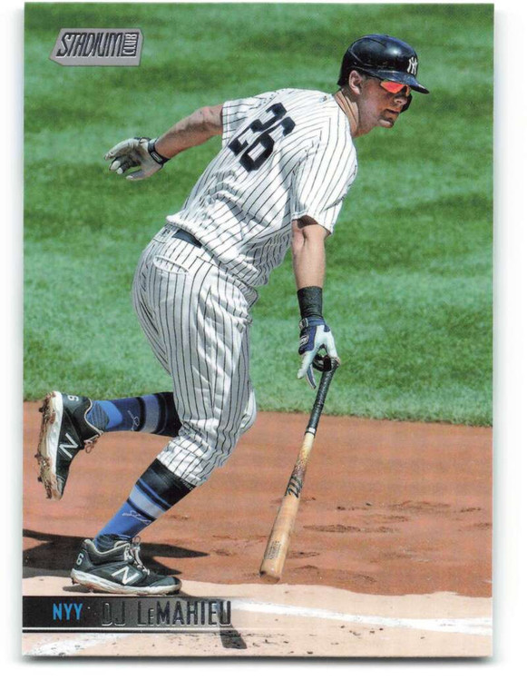 2021 Stadium Club #222 DJ LeMahieu NM-MT New York Yankees 