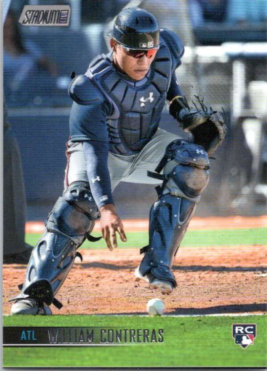 2021 Stadium Club #229 William Contreras NM-MT RC Rookie Atlanta Braves 