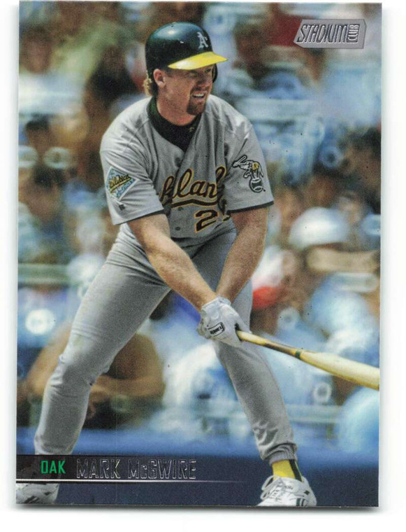 2021 Stadium Club #276 Mark McGwire NM-MT Oakland Athletics 