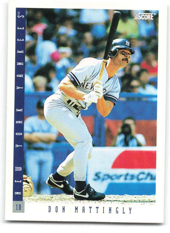 1993 Score #23 Don Mattingly NM-MT  New York Yankees 