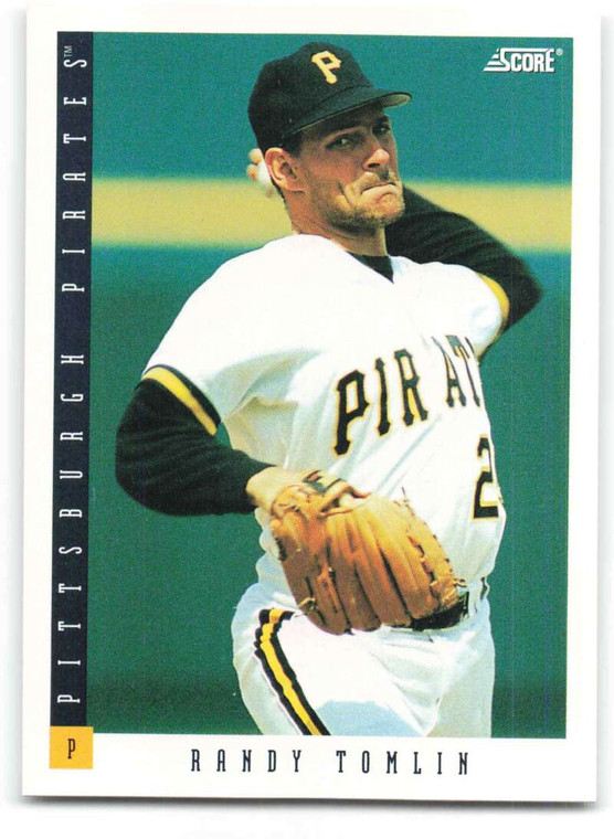 1993 Score #101 Randy Tomlin NM-MT  Pittsburgh Pirates 