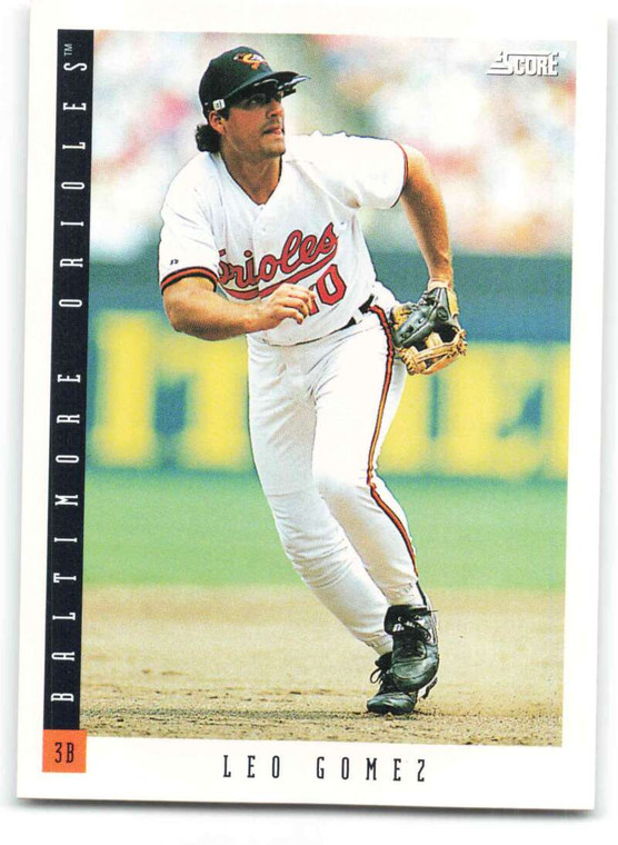1993 Score #104 Leo Gomez NM-MT  Baltimore Orioles 