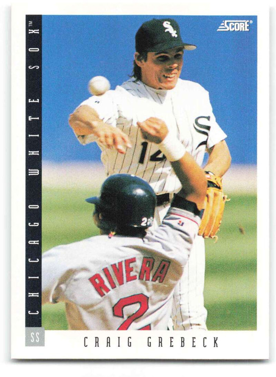 1993 Score #126 Craig Grebeck NM-MT  Chicago White Sox 