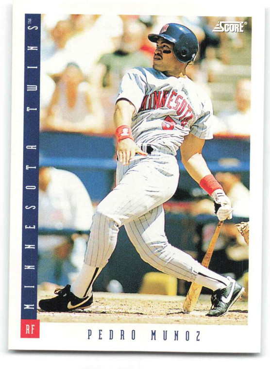 1993 Score #130 Pedro Munoz NM-MT  Minnesota Twins 