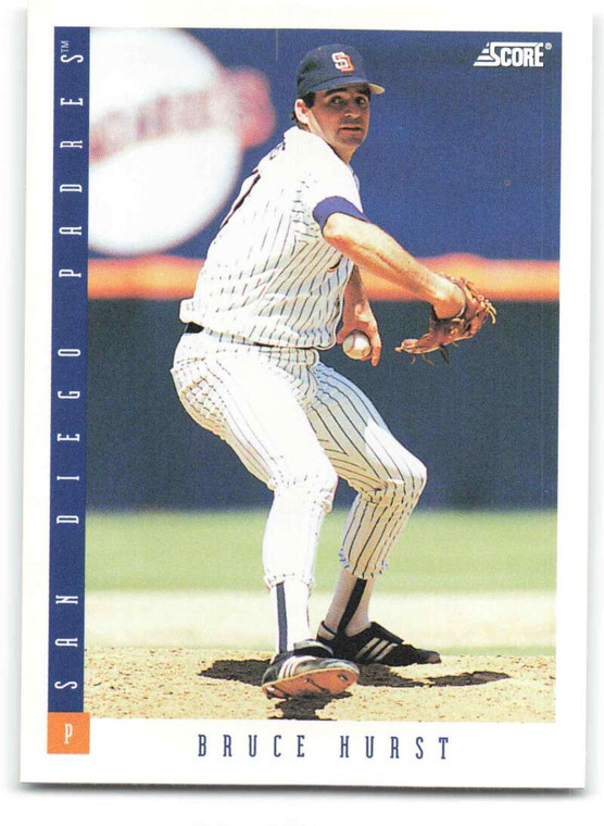 1993 Score #133 Bruce Hurst NM-MT  San Diego Padres 