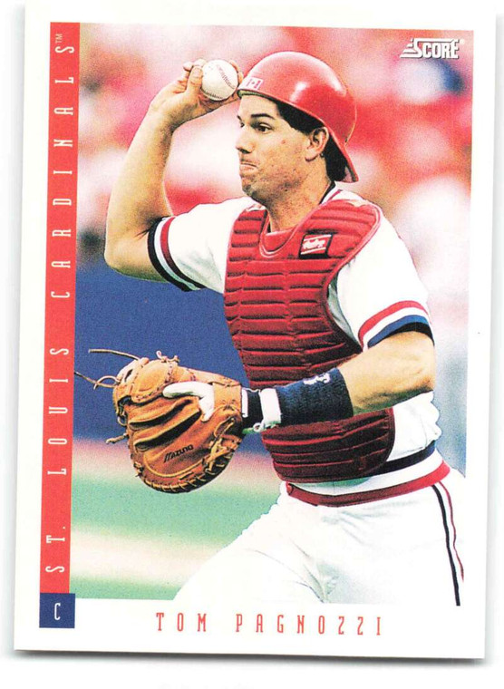 1993 Score #135 Tom Pagnozzi NM-MT  St. Louis Cardinals 