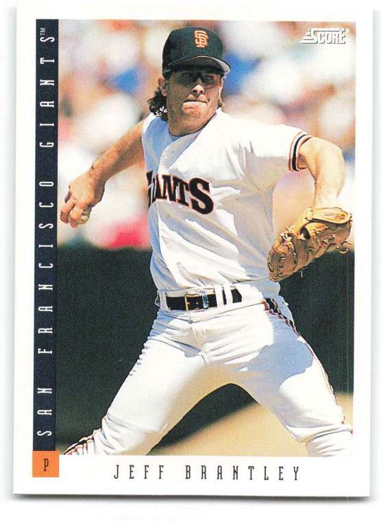 1993 Score #153 Jeff Brantley NM-MT  San Francisco Giants 