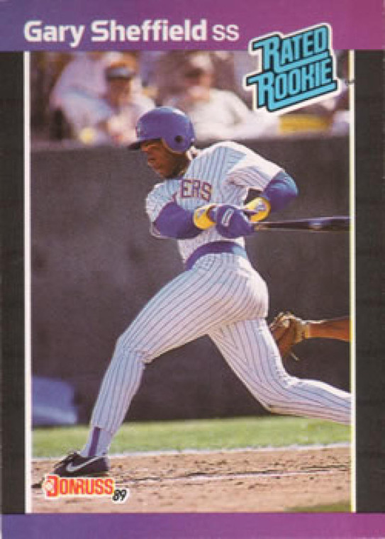 1989 Donruss #31 Gary Sheffield/ NM-MT RC Rookie Milwaukee Brewers 