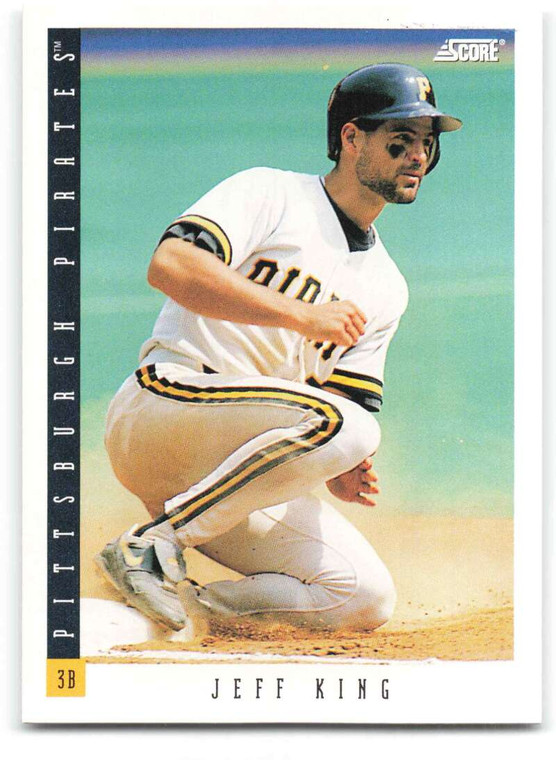 1993 Score #159 Jeff King NM-MT  Pittsburgh Pirates 