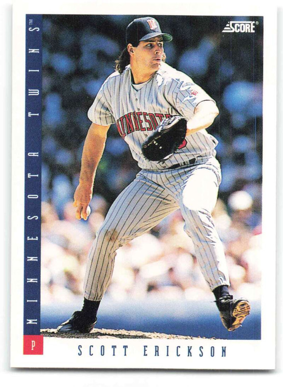 1993 Score #206 Scott Erickson NM-MT  Minnesota Twins 