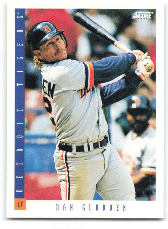 1993 Score #207 Dan Gladden NM-MT  Detroit Tigers 