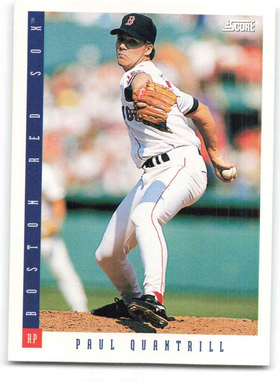 1993 Score #221 Paul Quantrill NM-MT  Boston Red Sox 