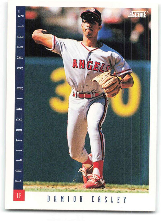1993 Score #222 Damion Easley NM-MT  California Angels 