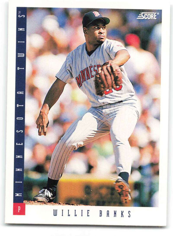 1993 Score #235 Willie Banks NM-MT  Minnesota Twins 