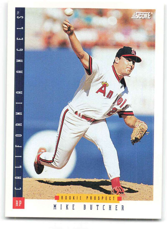 1993 Score #277 Mike Butcher NM-MT  California Angels 