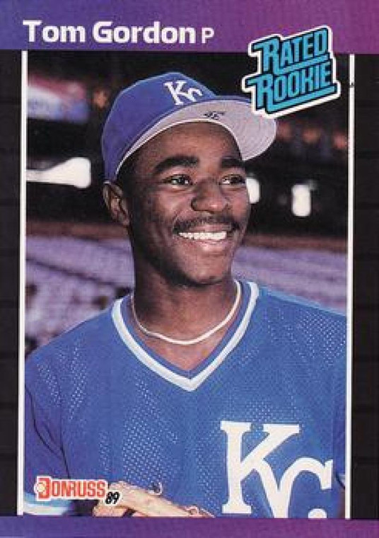 1989 Donruss #45 Tom Gordon NM-MT RC Rookie Kansas City Royals 