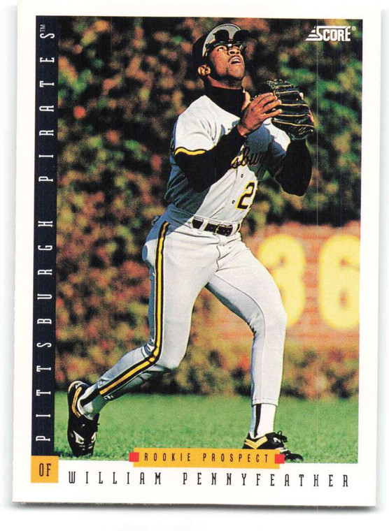 1993 Score #301 Will Pennyfeather NM-MT  Pittsburgh Pirates 