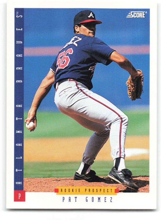 1993 Score #310 Pat Gomez NM-MT  RC Rookie Atlanta Braves 