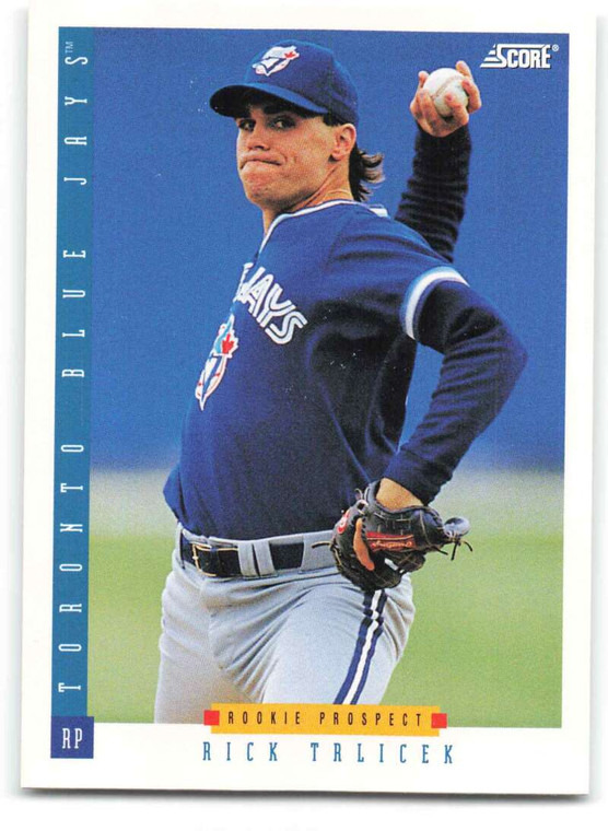 1993 Score #318 Rick Trlicek NM-MT  Toronto Blue Jays 