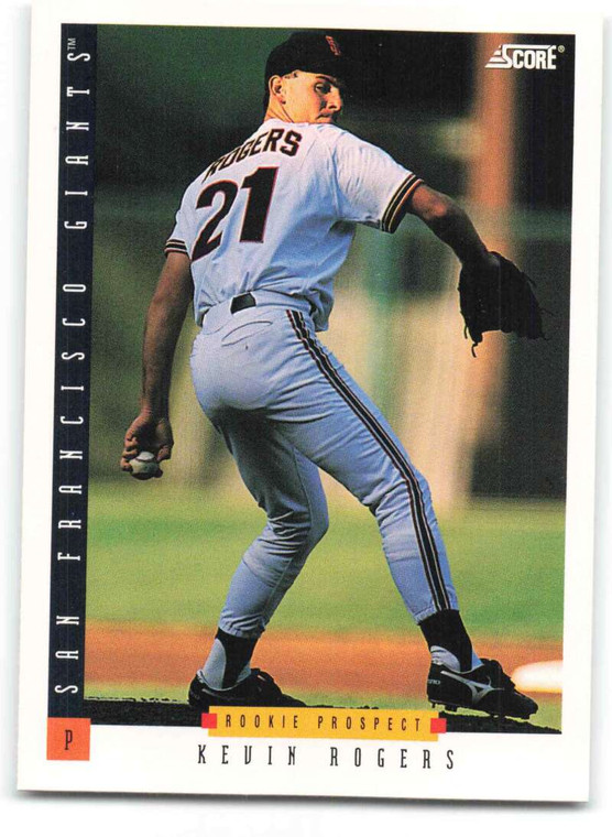 1993 Score #319 Kevin Rogers NM-MT  San Francisco Giants 