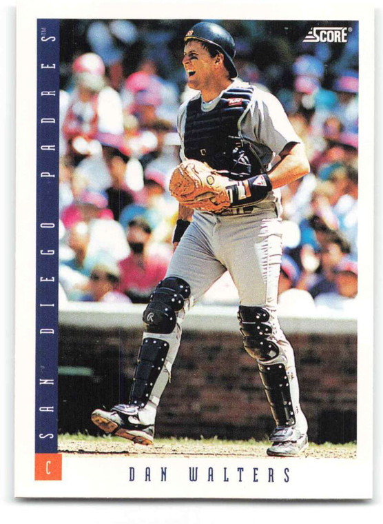 1993 Score #332 Dan Walters NM-MT  San Diego Padres 