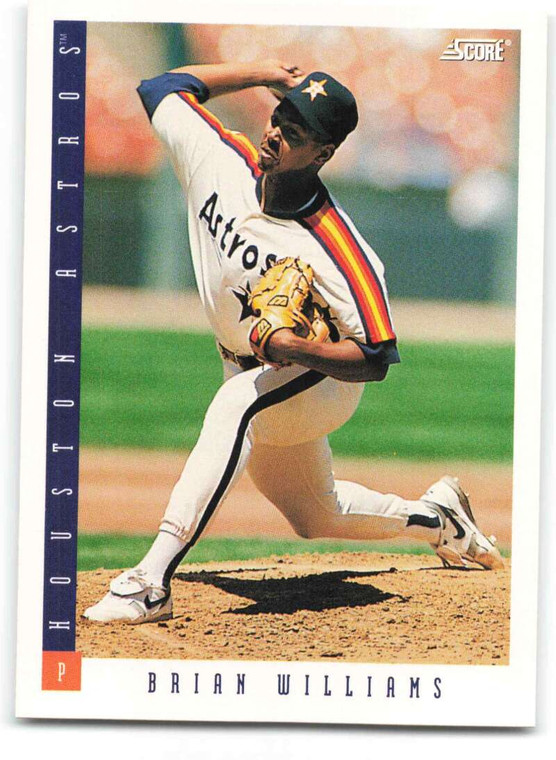 1993 Score #333 Brian Williams NM-MT  Houston Astros 