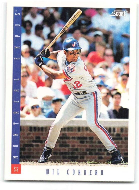 1993 Score #334 Wil Cordero NM-MT  Montreal Expos 