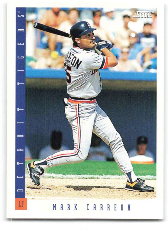 1993 Score #366 Mark Carreon NM-MT  Detroit Tigers 