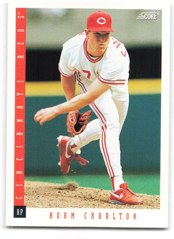 1993 Score #375 Norm Charlton NM-MT  Cincinnati Reds 