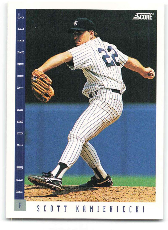 1993 Score #377 Scott Kamieniecki NM-MT  New York Yankees 