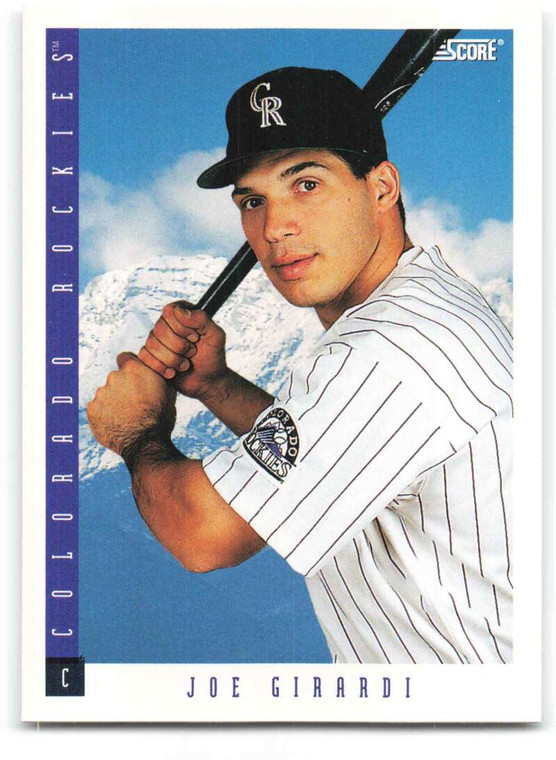 1993 Score #419 Joe Girardi NM-MT  Colorado Rockies 