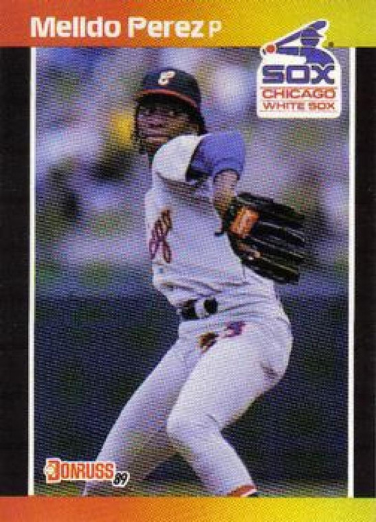 1989 Donruss #58 Melido Perez NM-MT Chicago White Sox 
